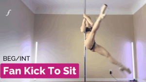 Fan Kick To Sit